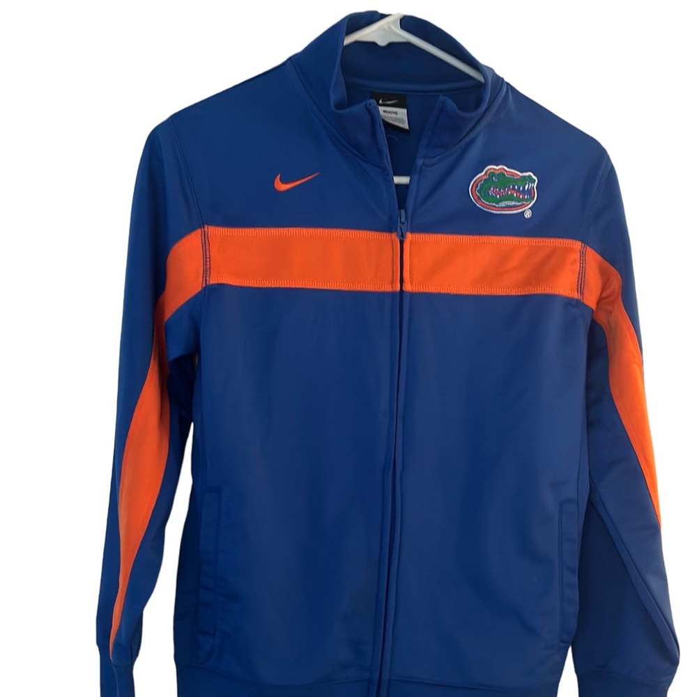 Nike Florida Gators University of Florida Zip Front Childs Jacket Size 12-14 Z9